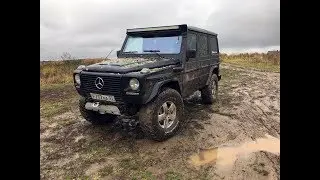 замена акпп гелендваген.  обкатка на бездорожье