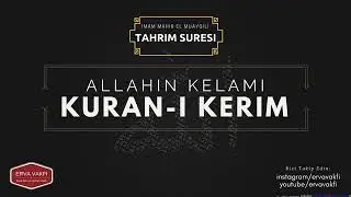 İMAM MAHİR EL MUAYQİLİ - TAHRİM