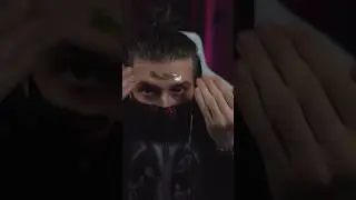 тату на лице