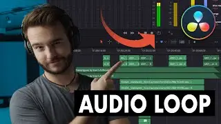 AUDIO LOOPEN in FAIRLIGHT | AUDIO (Stimmen) bearbeiten #1 | DaVinci Resolve Tutorial