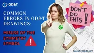 Common Errors in GD&T Drawings: Misuse of the Symmetry Symbol