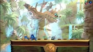 BRAWHALLA | PLAYING AGAINST SKY 1V1
