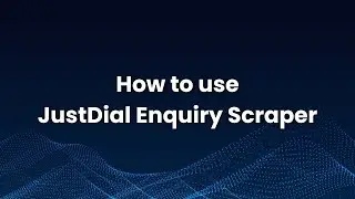 How to Use Justdial Enquiry Scraper | Scrape Genius 