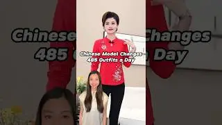 Chinese Model Changes 485 Outfits a Day 🤯 