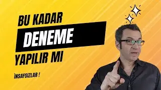 Yks-Lgs Deneme Sayısı Bu Kadar Çok Olmaz (Eğitim Kurumları Yanlışları)