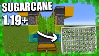 Minecraft: Automatic Sugarcane Farm - 1.19+