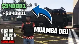 VENDI MEU ESTOQUE DE MUAMBA NO GTA 5 ONLINE!! 💸💰