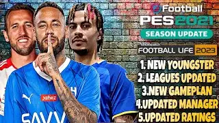 Pes 2021 Option File | Football Life 2023/2024 | Patch 23/24 | Transfer Update