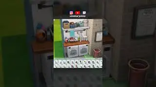 Cute Laundry Room with Custom Content 🧺 The Sims 4 Quick Room Speedbuild