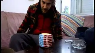 Solving a 7X7X7 Rubiks Cube using the 3X3X3 algorthm