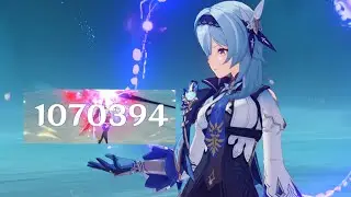 EULA -C0 Damage showcase (hitting 1 million damage) [Genshin Impact]