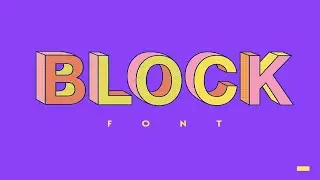 Block Font Font Free Download
