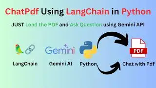 Chat With Multiple PDF Documents With Langchain and Google Gemini API in Python🚀.