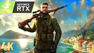 Sniper Elite 5 Mastery | 4K Ultra RTX 4070 Graphics