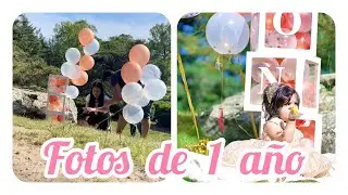 Sección de fotos de niña de 1 año 2021 💕👑 Vlog 💕