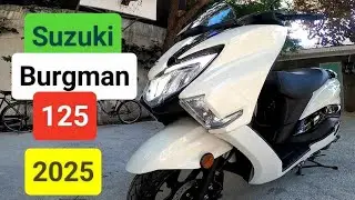 Suzuki Burgman Street 125 2025 SRP 83,400 | Demo Price Review Specs | Kirby Motovlog