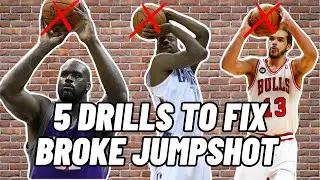 5 Drills To Fix Your Jumpshot | STOP Missing To The Side, Fix Your Thumbflick In Less Than 15 Min!