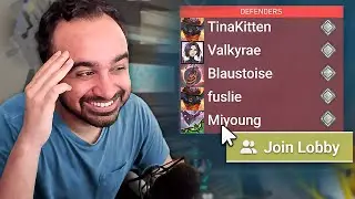 I crashed the VALORANT In-houses... (lilypichu, fuslie, valkyrae, blau, and more!)