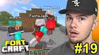 The New Members ROBBED HIM… (FortCraft Ep.19)