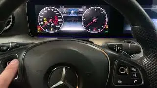 Mercedes E Class W213 reset tyre pressure light. TPMS light solved