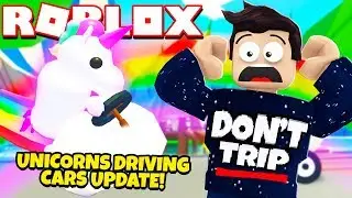 *NEW UPDATE* UNICORNS DRIVING in Adopt Me! NEW Adopt Me Bee Update (Roblox)