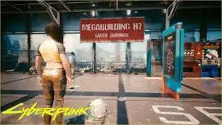 How to Climb to MEGABUILDING H7 CYBERPUNK 2077
