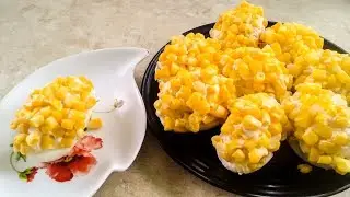 Закуска за 10 Минут. Из Яиц и Крабовых Палочек
