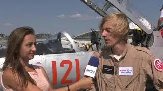 Dawid Kubacki lata w Mielcu Iskrą TS-11