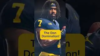 Donovan Edwards Was DISRESPECTED For Not Being On Bruce Feldman’s Freaks List? #shorts