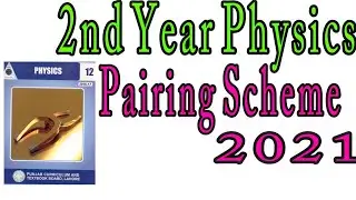 2nd year physics Paper scheme 2021