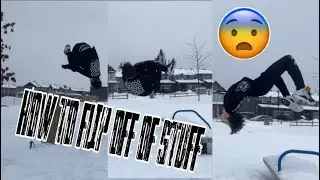 How To Do Flips off of Stuff (No Matter How High or Low They Are) “EASIEST WAY”