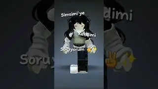 Simsimi'ye Kendimi Soruyorum ✨️💫 #roblox #simsimi #shorts #freerobux #avatar #fypシ #freehair #fyp