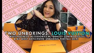 2 LOUIS VUITTON UNBOXINGS: MULTI POCHETTE ACCESSORIES (QUALITY CONTROL) & MY MOST ANTICIPATED ITEM!