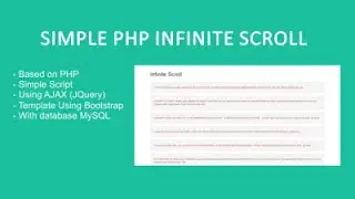 Simple PHP Infinite Scroll