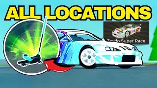 🔥ALL 20 LOCATIONS NO CUTS in Car Dealership Tycoon Supra Event!! 