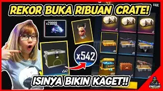 BUKA BUKA LOOT CRATE FF ! TOTAL RIBUAN CRATE - GARENA FREEFIRE