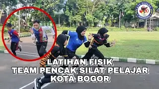 LATIHAN FISIK TEAM PENCAK SILAT PELAJAR KOTA BOGOR || Klub Silat API Training Camp 2023