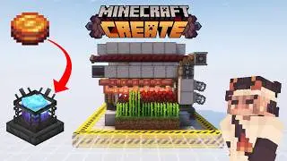 BLAZE CAKE Farm!! | Create Mod Block-by-Block TUTORIAL