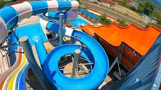 Blue Rafting Waterslide at Blue Zest Aqua Park