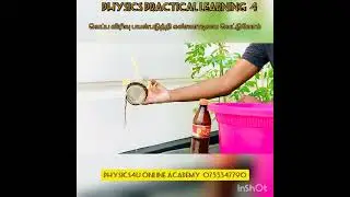 வெப்ப விரிவை பயன்படுத்தி கண்ணாடியை வெட்டுவோம் ‼️.  by mufeeth sir@Physics4uonlineacademy