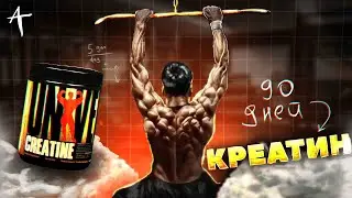 90 Дней Пью КРЕАТИН и Тренируюсь (РЕЗУЛЬТАТЫ)