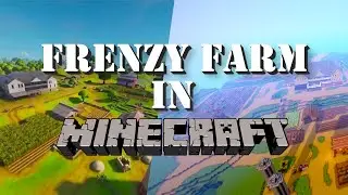 I BUILD FORTNITE FRENZY FARM in MINECRAFT ! 🤠😍