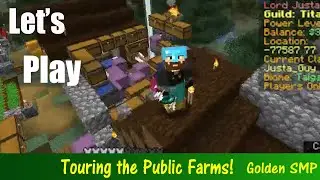 Golden Empire Minecraft SMP: Touring the Public Farms on the Server!