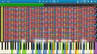 Synthesia: Remilia Scarlets Theme Impossible 675,000 (Synthesia 8.5)