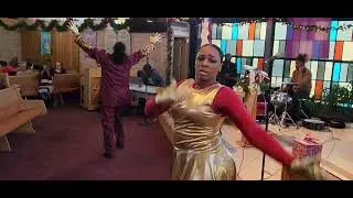 JESUS DIVINE DANCERS (PRAISE DANCE TEAM) LIVE AT COMPASSION WORD MINISTRIES