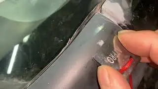 Убрал сколы грунтом