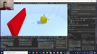 Hacer que un objeto sea transparente cuando otro se acerca. UPBGE Tutorial