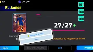 Nominating R. James Perfectly Max Level Up Training In eFootball 2024