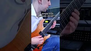 A simple trick to melodic shred 