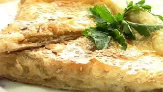 Сырный пирог.Слоеный пирог с сыром.